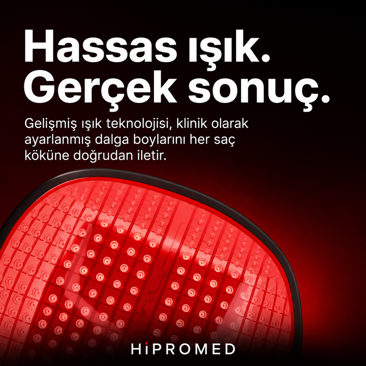 Hipromed Kırmızı Işık Lazer Şapka