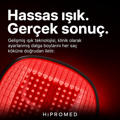 Hipromed Kırmızı Işık Lazer Şapka